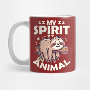 Sloth is My Spirit Animal Mug